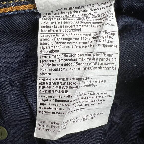 Pre-Loved Guess Women Denim Skinny Blue Jeans Cotton Straight Leg Pants US 26 - Picture 12 of 16